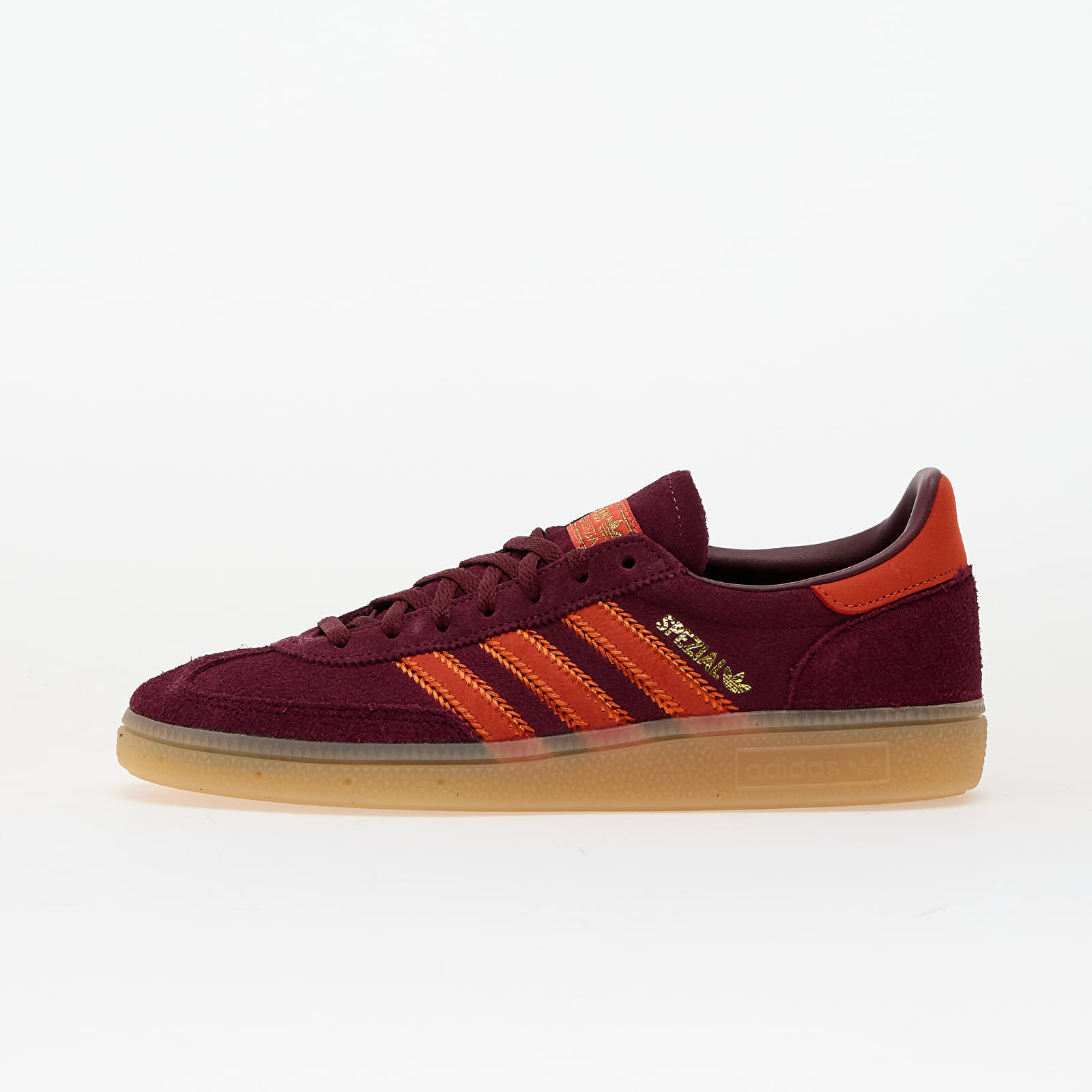 Levně Tenisky adidas Handball Spezial W Maroon/ Preloved Red/ Gum1