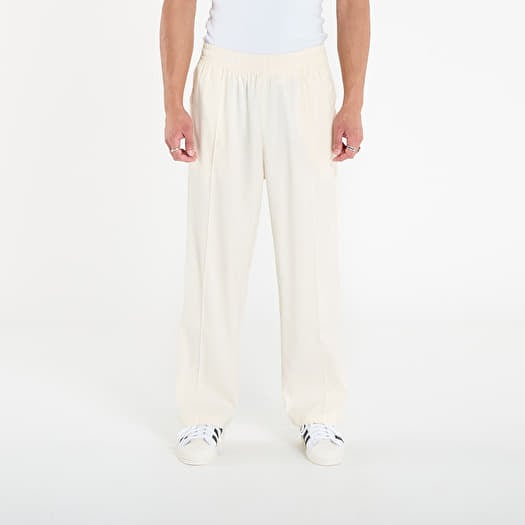 adidas Premium Baggy Track Pants Cream White/ Black
