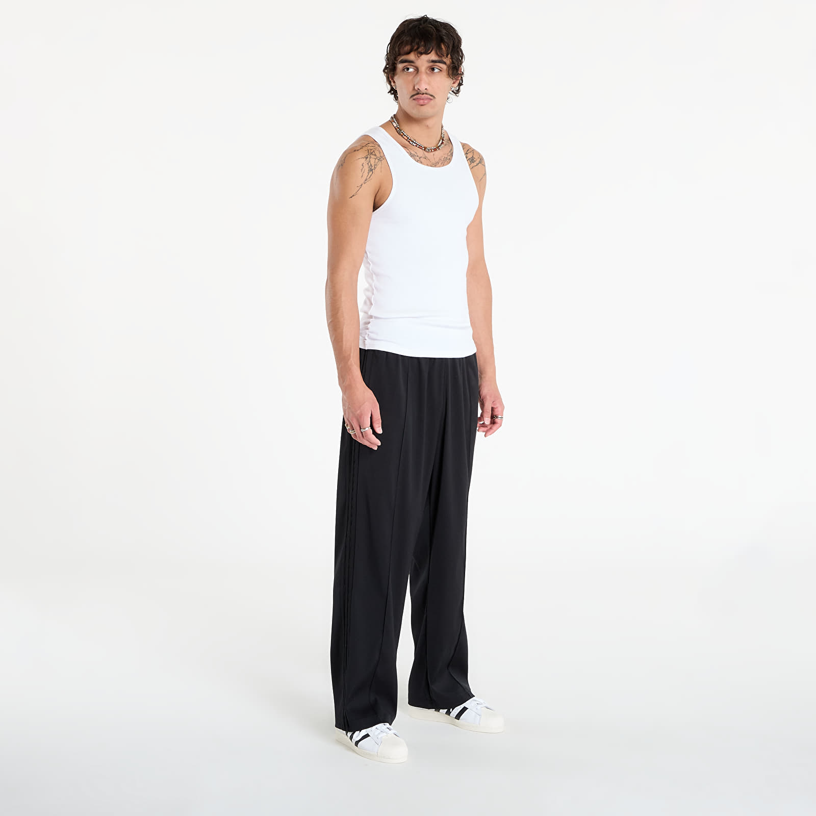 Kelnės adidas Baggy Trackpant Black/ Black
