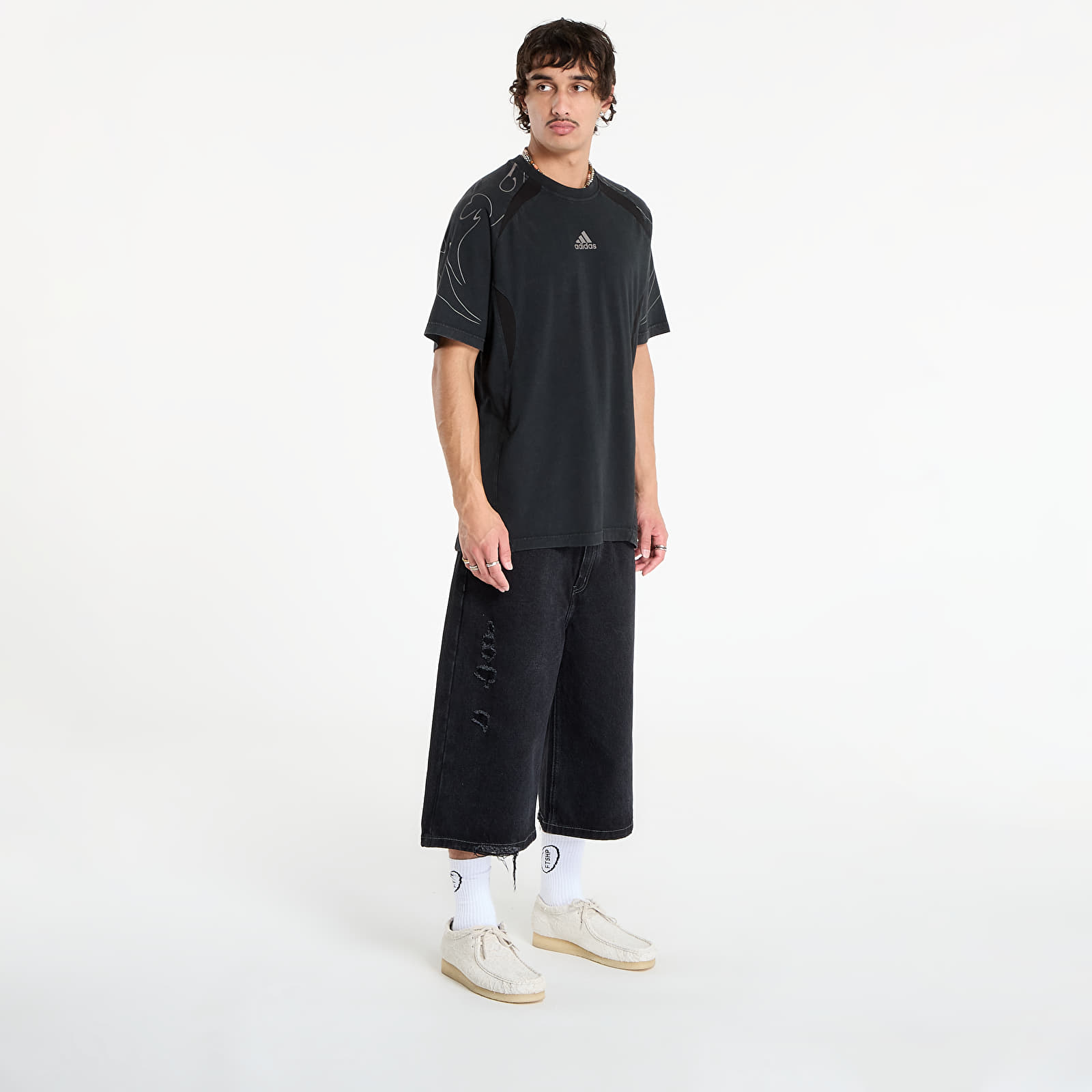 T-shirts adidas Adilenium Season 4 Teamgeist Graphic T-Shirt Black