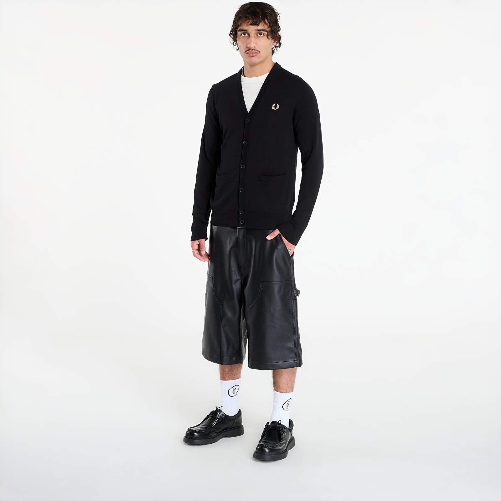 Villapaidat FRED PERRY Classic Cardigan Black