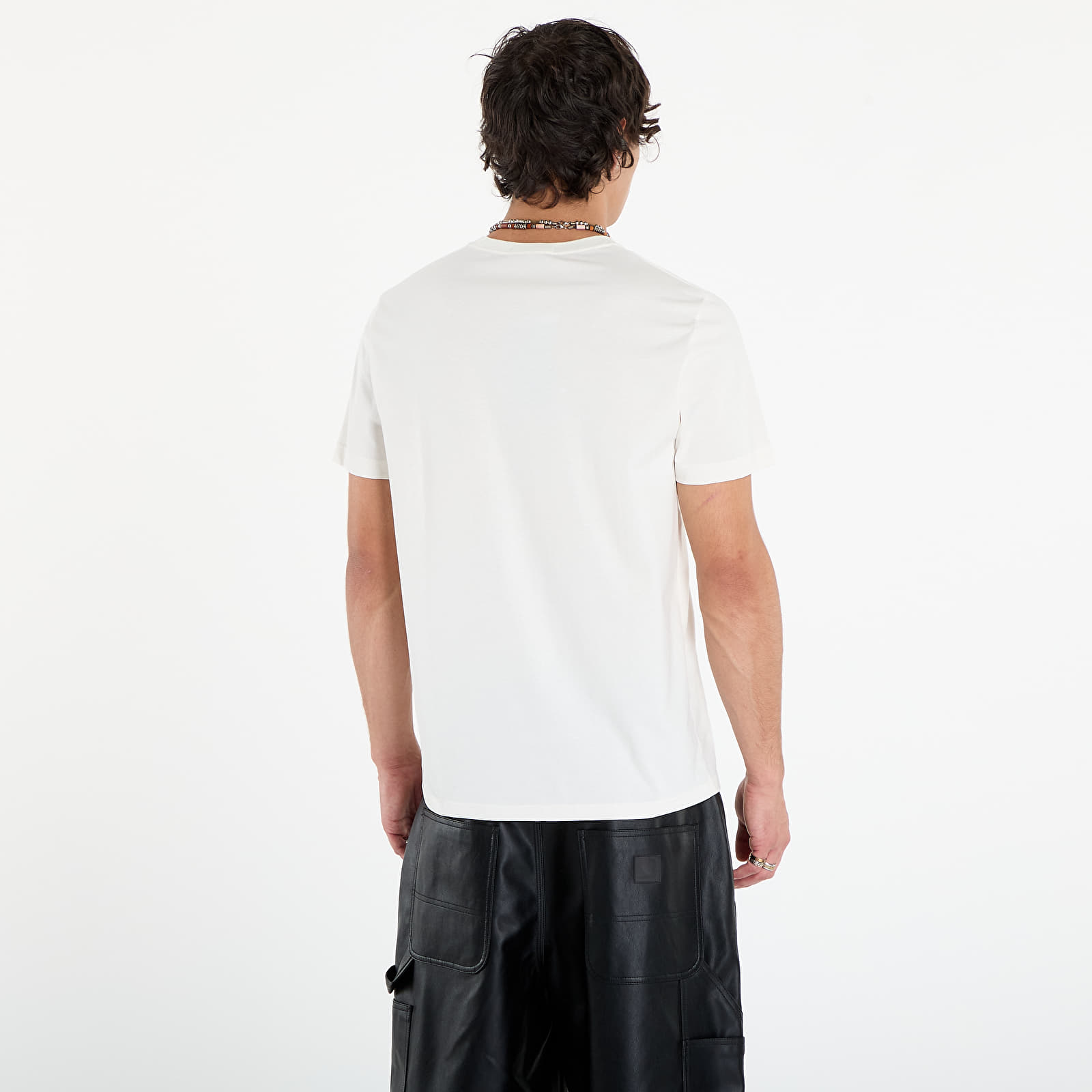 T-paidat FRED PERRY Crew Neck T-Shirt Snow White