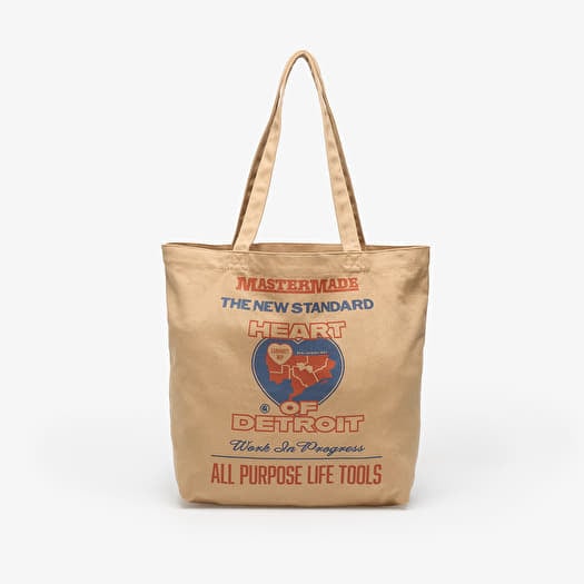 Väska Carhartt WIP Canvas Graphic Tote Arcan Print/ Dusty H Brown
