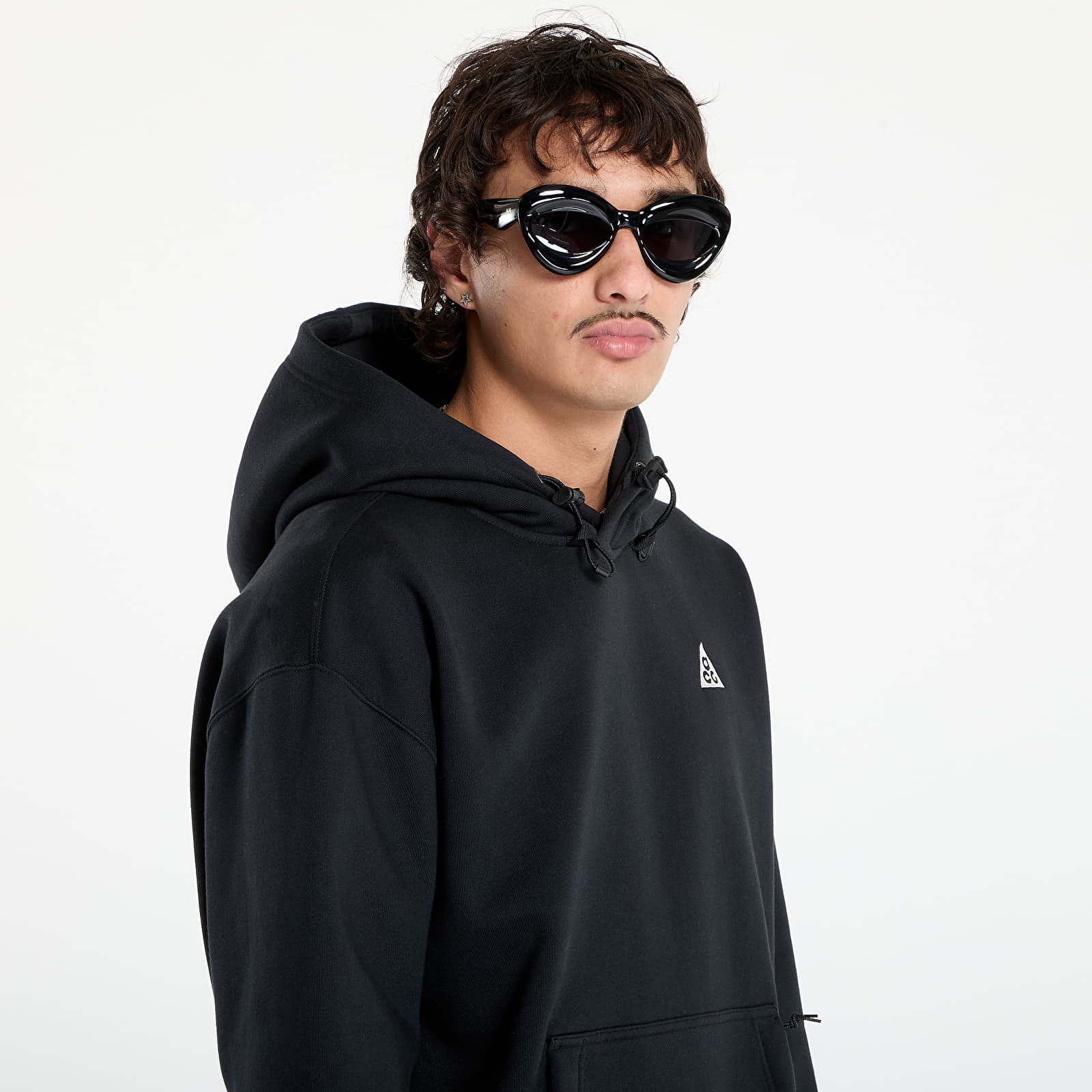 Hoodies and sweatshirts Nike ACG Therma-FIT Fleece Pullover Hoodie Black/ Anthracite/ Summit White