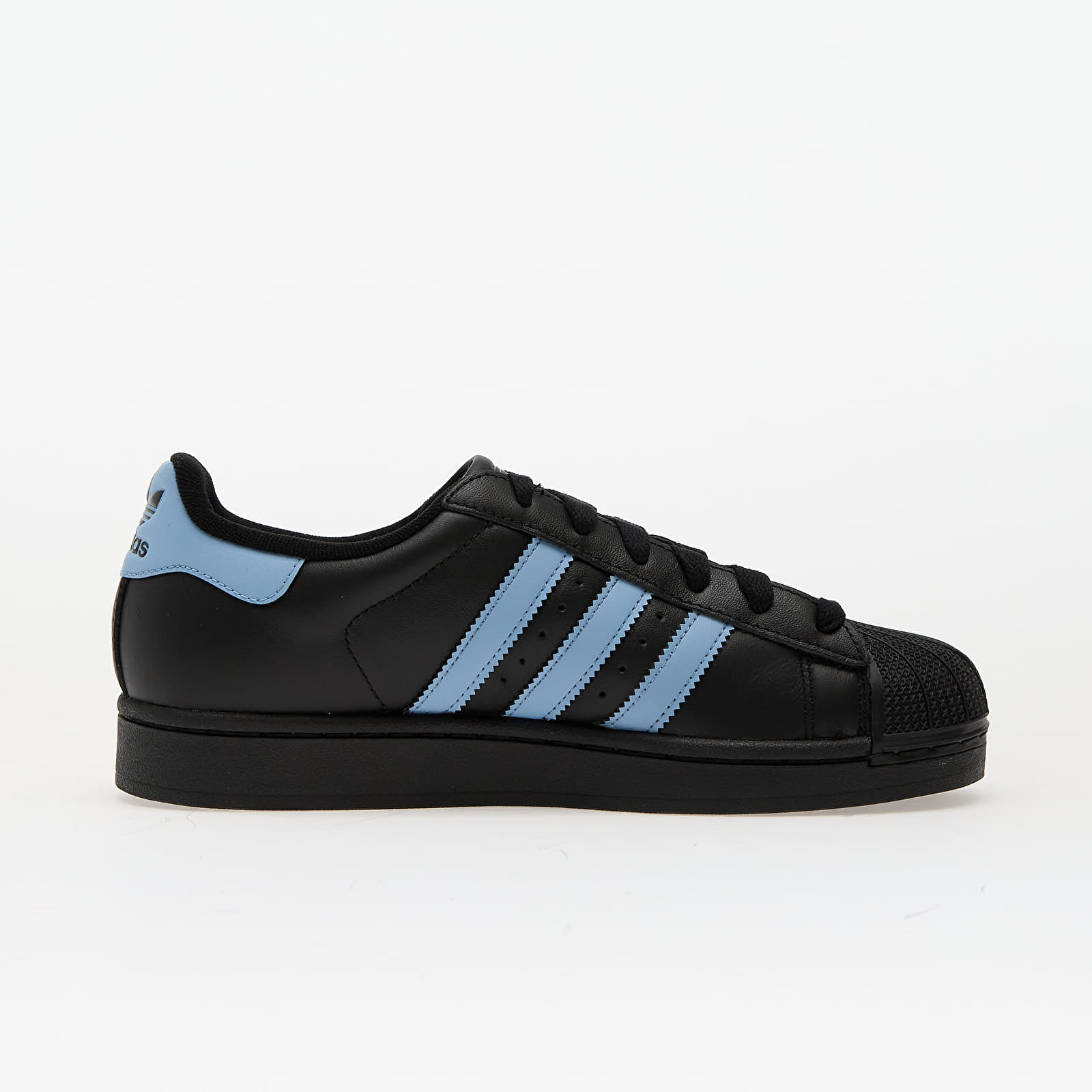 Дамски кецове и обувки adidas Superstar II Core Black/ Ash Blue/ Core Black