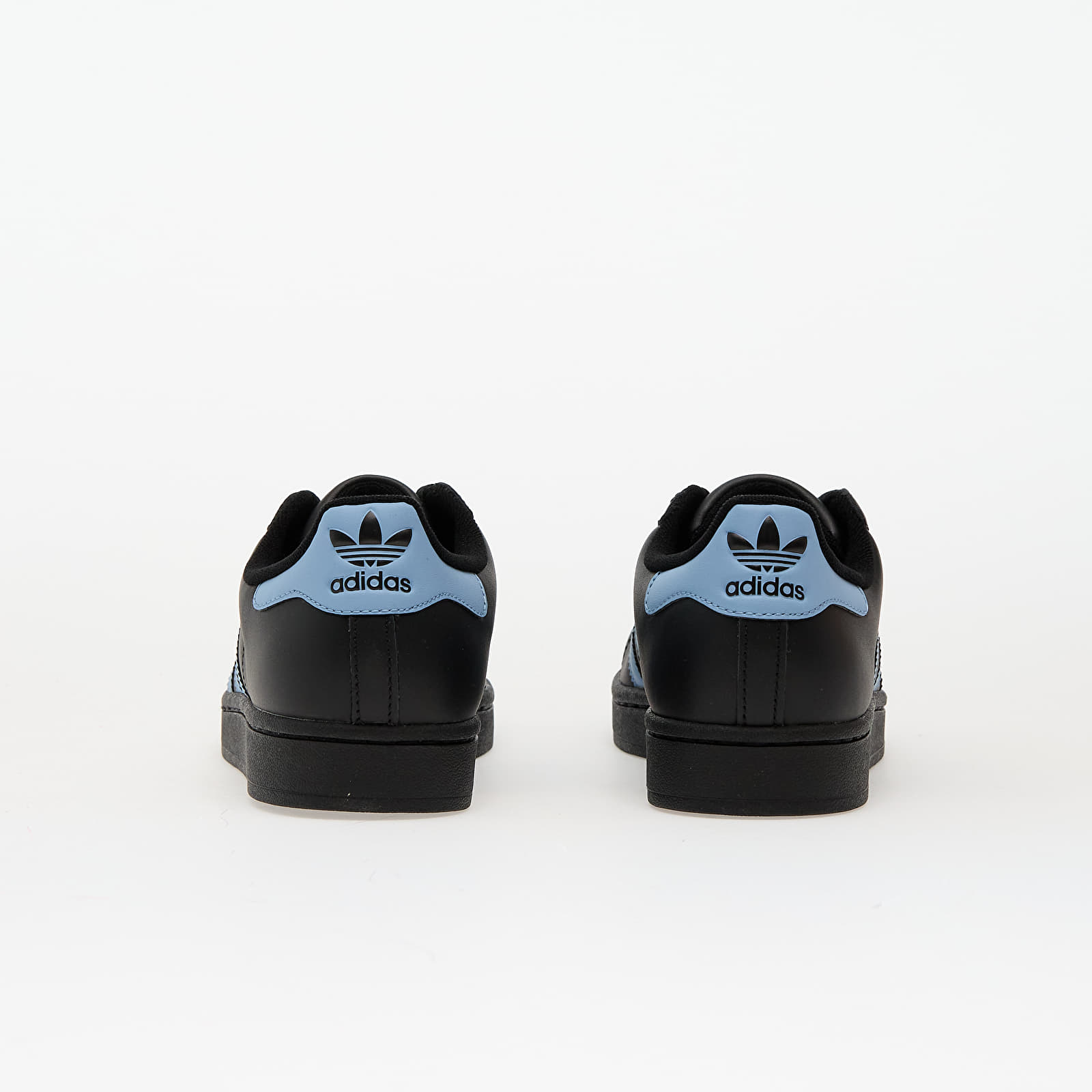 Дамски кецове и обувки adidas Superstar II Core Black/ Ash Blue/ Core Black