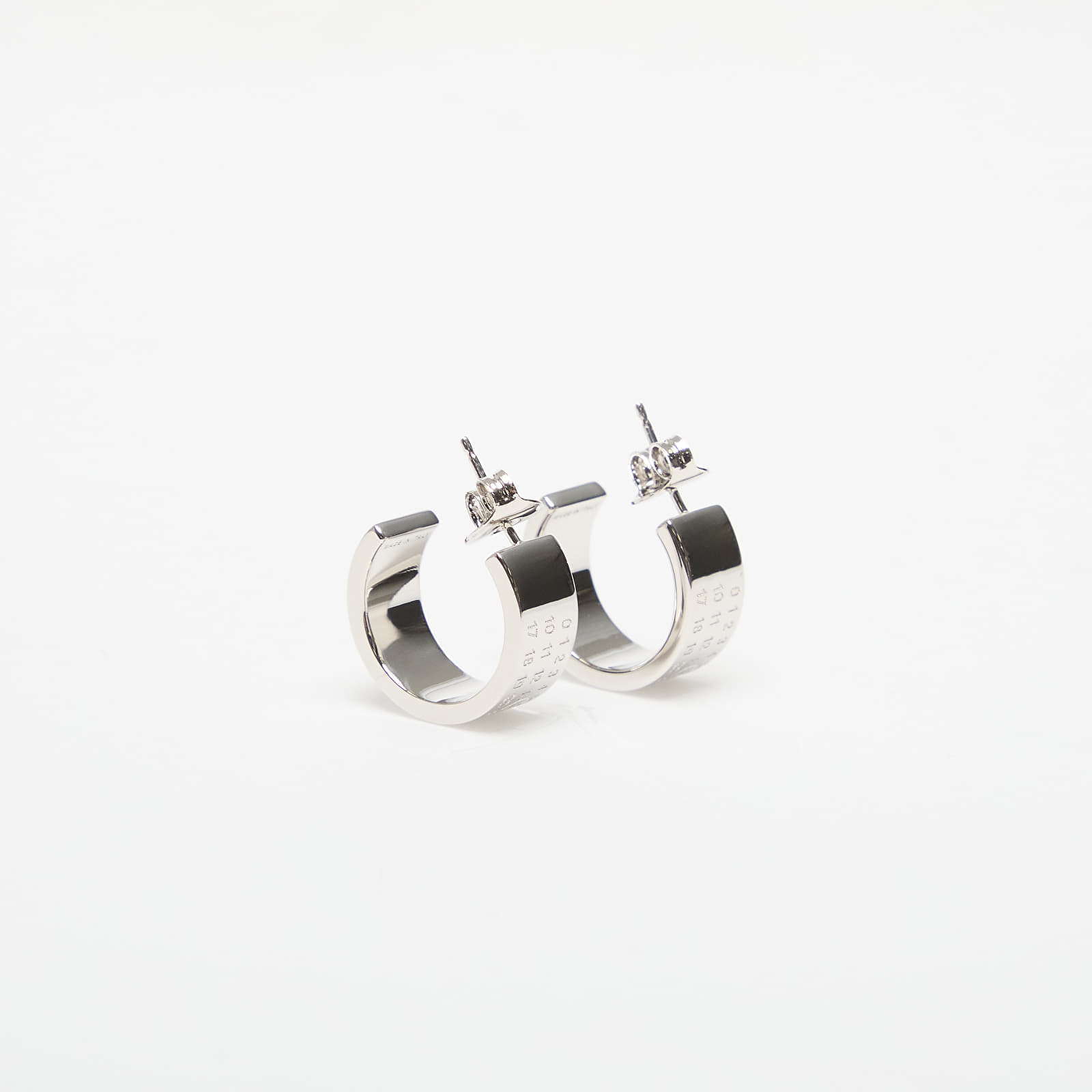 Earrings MM6 Earrings Shiny Palladium Universal