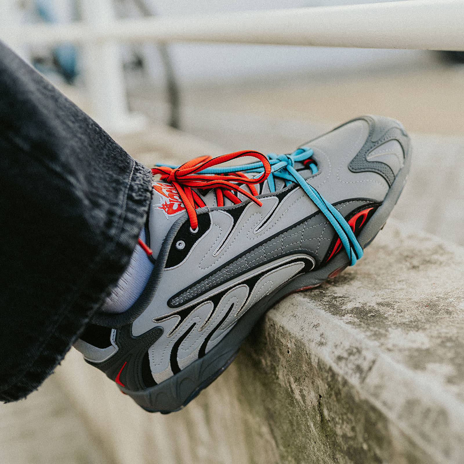 Buty męskie Puma x A$AP ROCKY Inhale Reflective Team Silver-Flat MediumGray