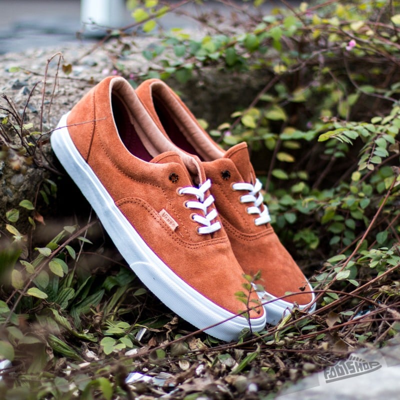 Pánské tenisky a boty Vans Era CA (Premium Suede) Glazed Ginger