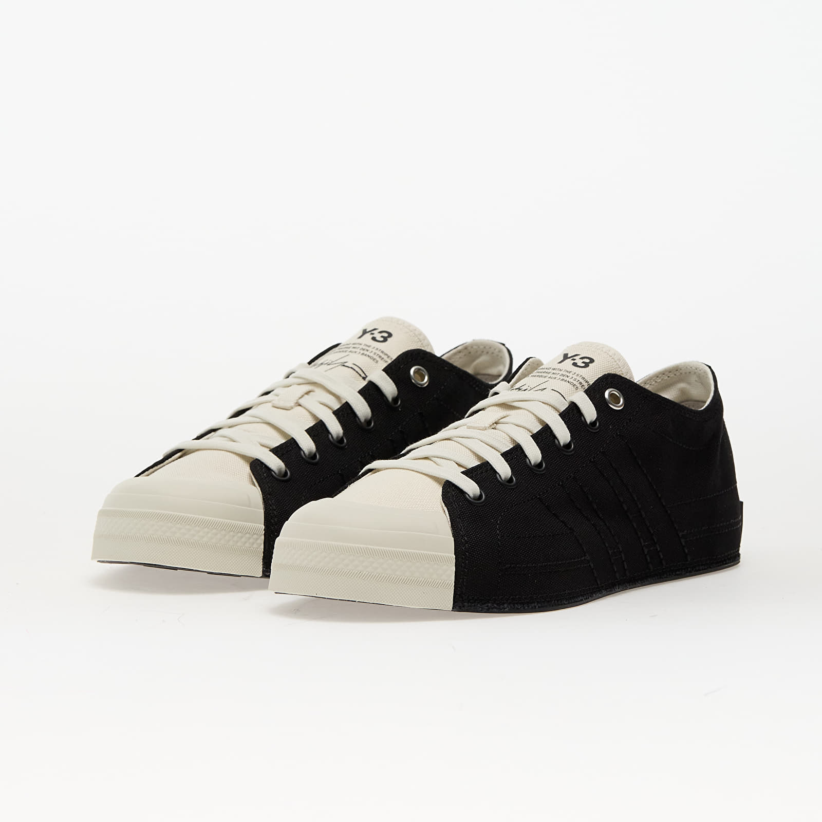 Skor för män Y-3 Nizza Lo Orbit Grey/ Orbit Grey/ Black