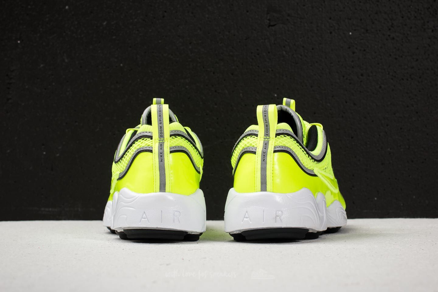 Herren Sneaker und Schuhe Nike Air Zoom Spiridon ´16 Volt/ Volt Tint-White-Black