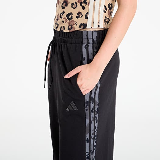 Women's sweatpants adidas Animal Print 3-Stripes Open Hem Pants