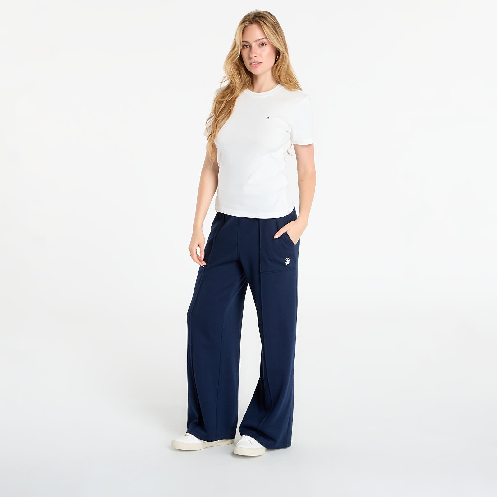 Дамски тениски Tommy Hilfiger Slim Cody C-Nk Ss White