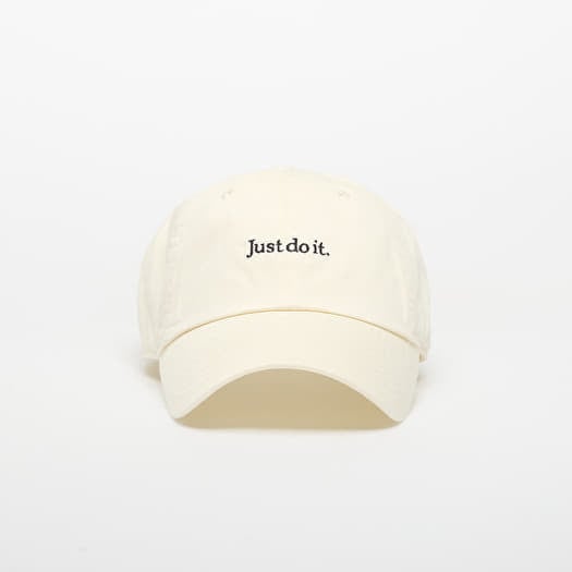 Nike Club Unstructured Just Do It Cap Coconut Milk/ Black