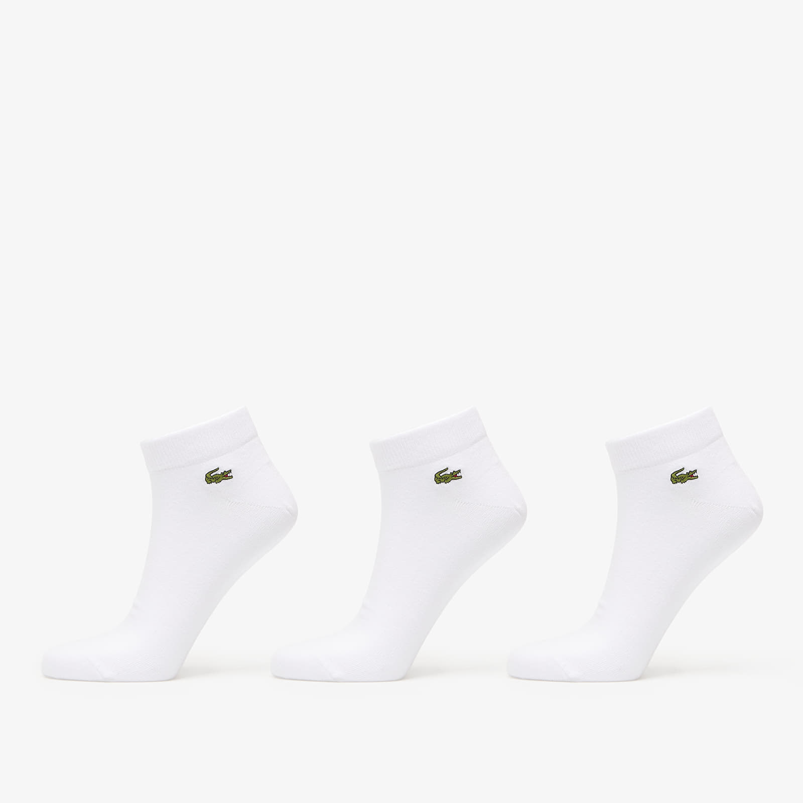 Șosete LACOSTE Socks White/ White-White 43-46