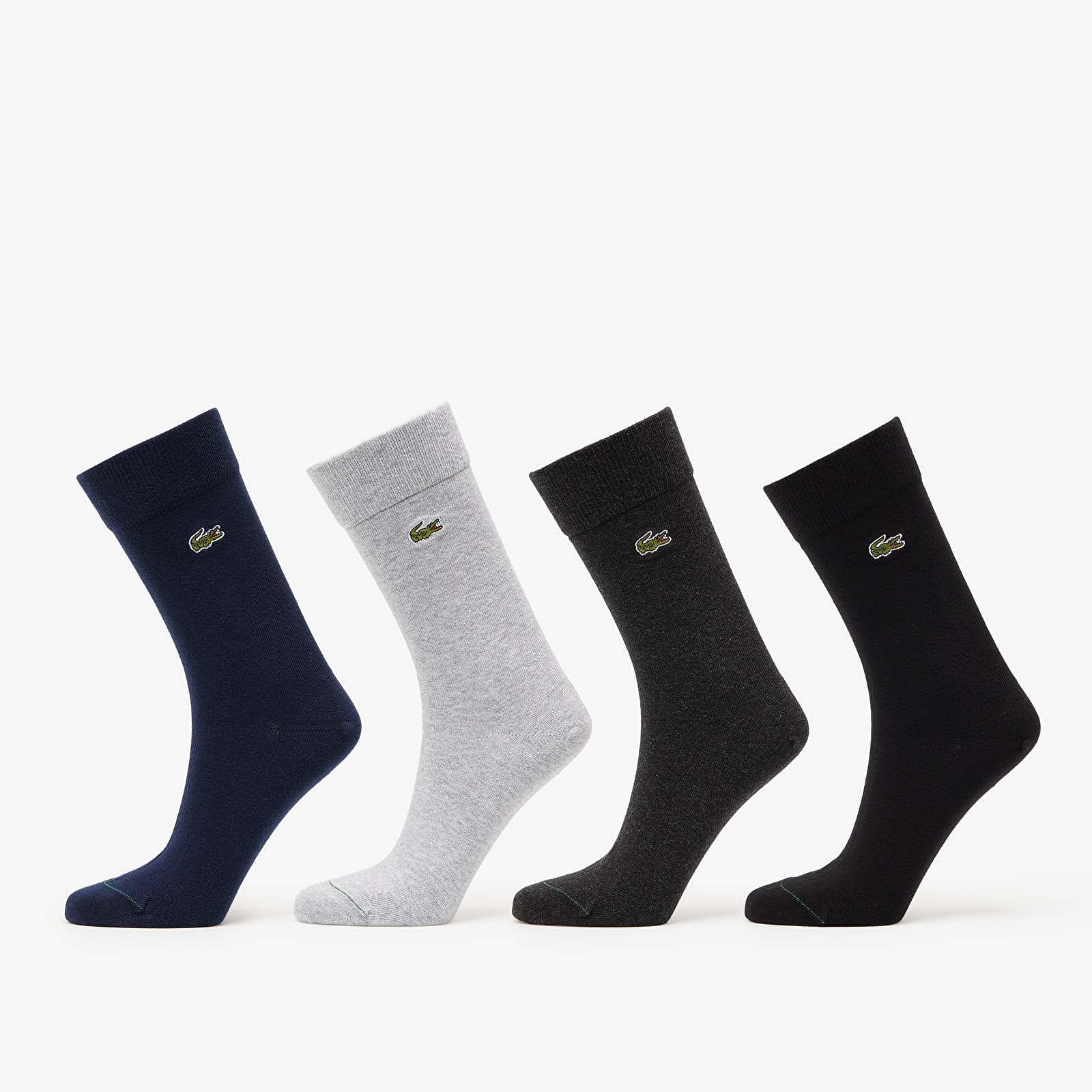 Miesten sukat LACOSTE Socks Navy Blue/ Silver Chine-Li