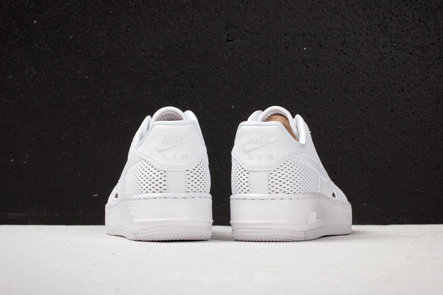 Women's shoes Nike W Air Force 1 Upstep SI White/ Vast Grey