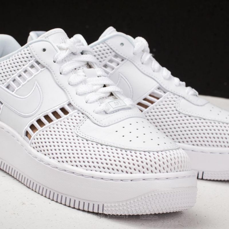 NIKE ナイキ W AIR FORCE 1 UPSTEP SE エアフォース1 Nike W Air Force 1 Upstep SI White/ Vast Grey | Footshop