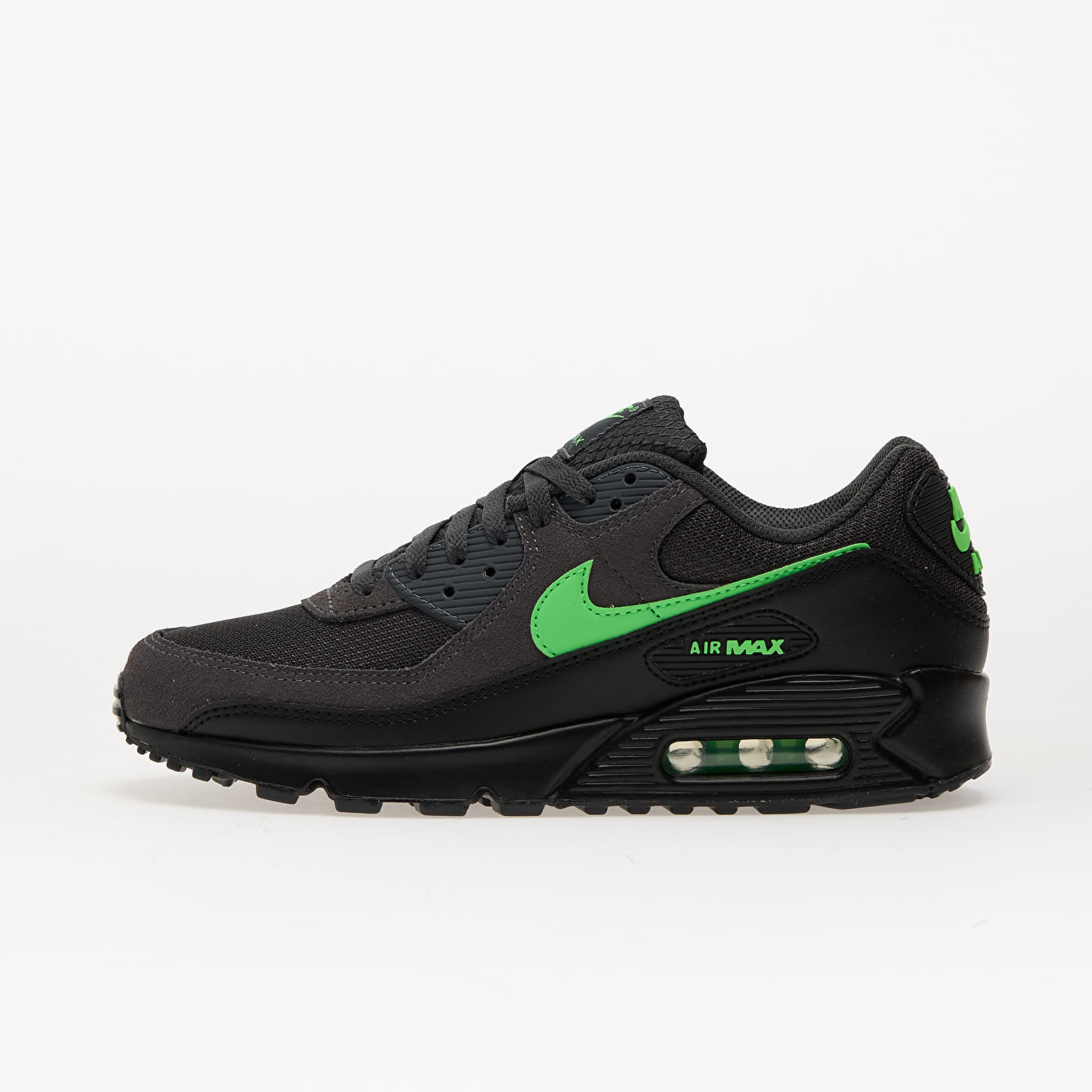 Sko til mænd Nike Air Max 90 Anthracite/ Green Strike-Black