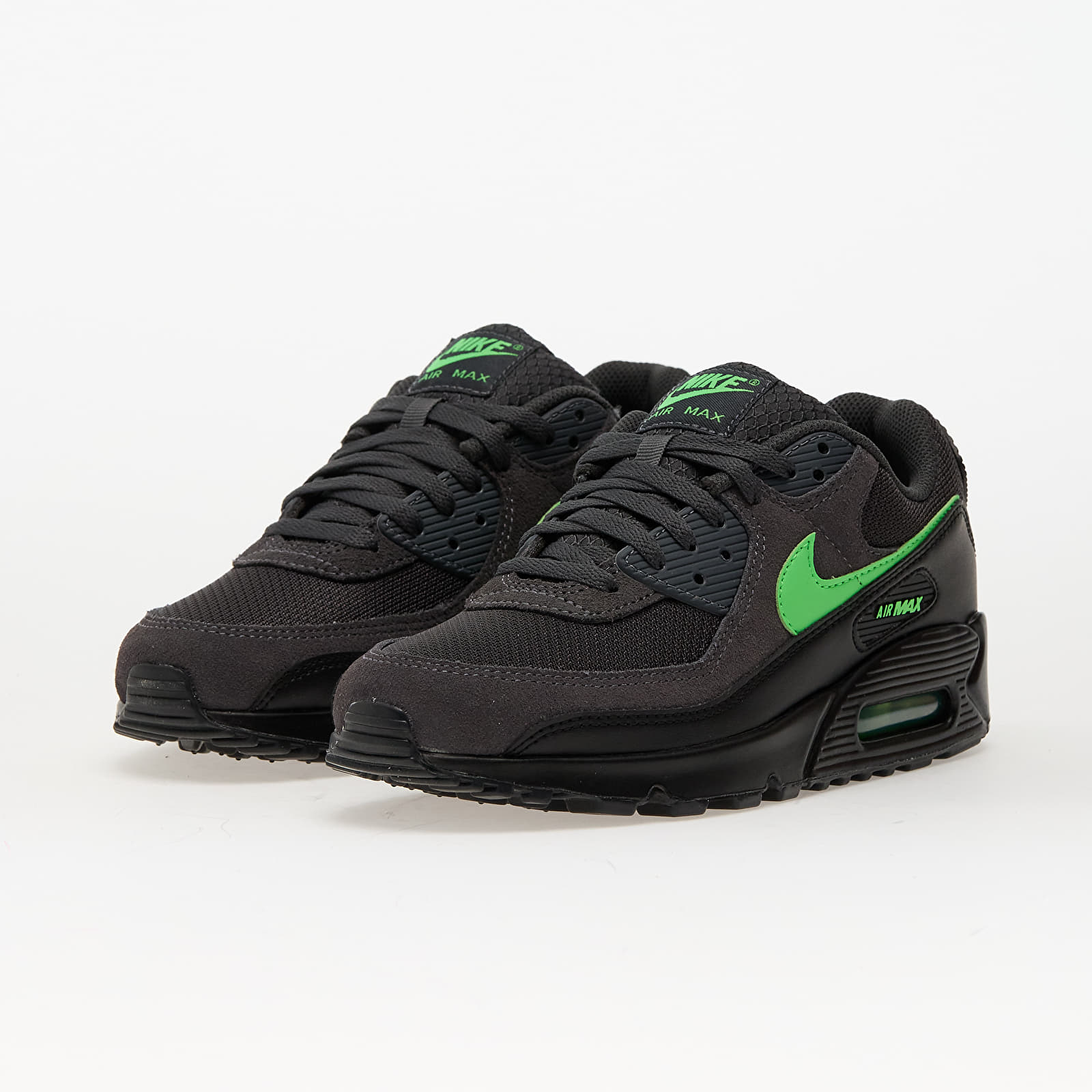 Sko til mænd Nike Air Max 90 Anthracite/ Green Strike-Black