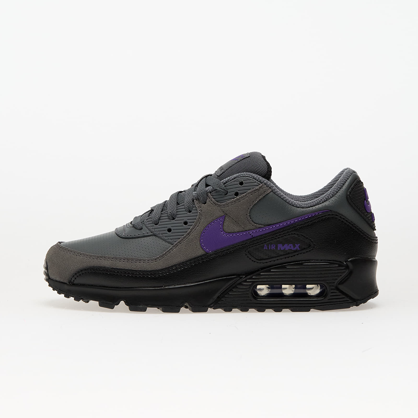 Pánske tenisky a topánky Nike Air Max 90 Iron Grey/ Wild Grape-Black-White
