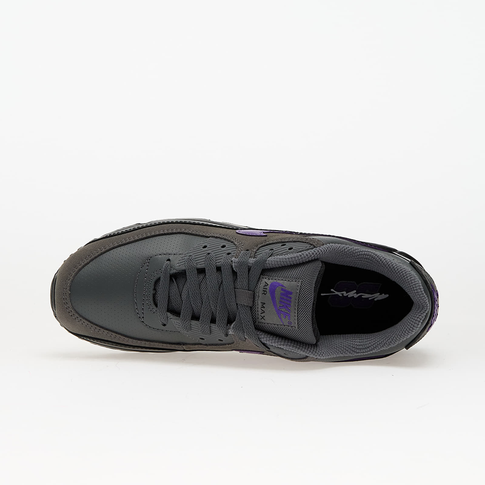 Pánske tenisky a topánky Nike Air Max 90 Iron Grey/ Wild Grape-Black-White