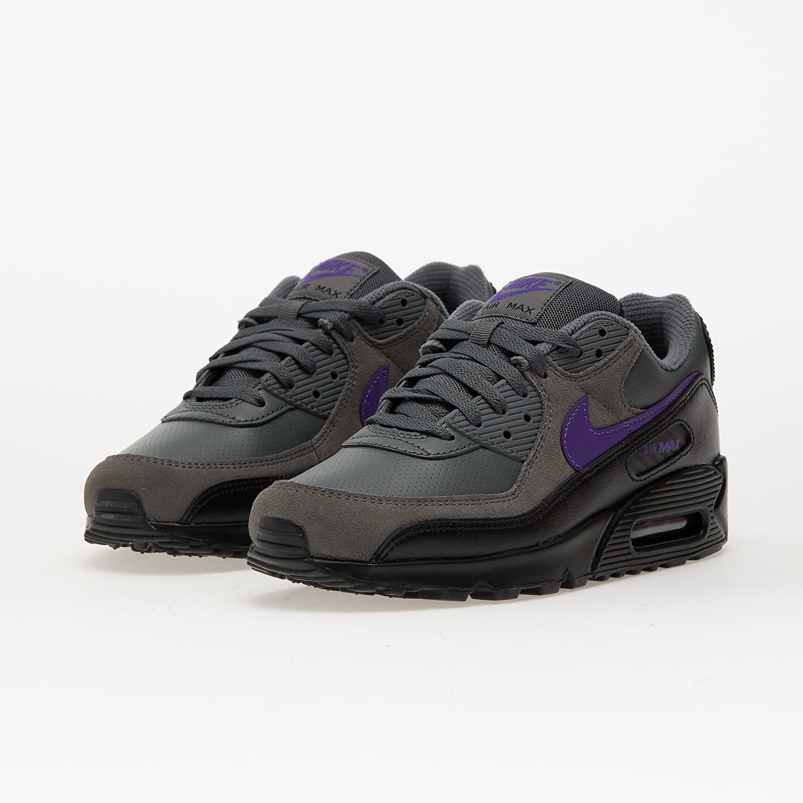 Pánske tenisky a topánky Nike Air Max 90 Iron Grey/ Wild Grape-Black-White
