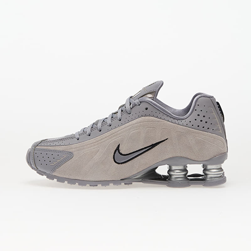 Nike W Shox R4 Cement Grey/ Black-College Grey-Mtlc Silver
