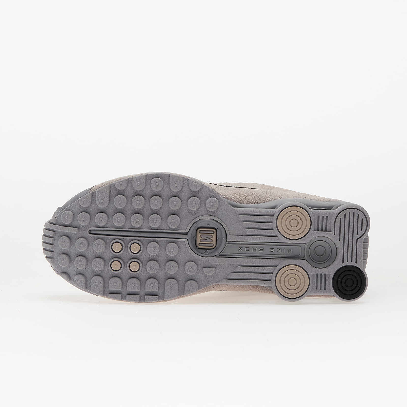 Skor för kvinnor Nike W Shox R4 Cement Grey/ Black-College Grey-Mtlc Silver
