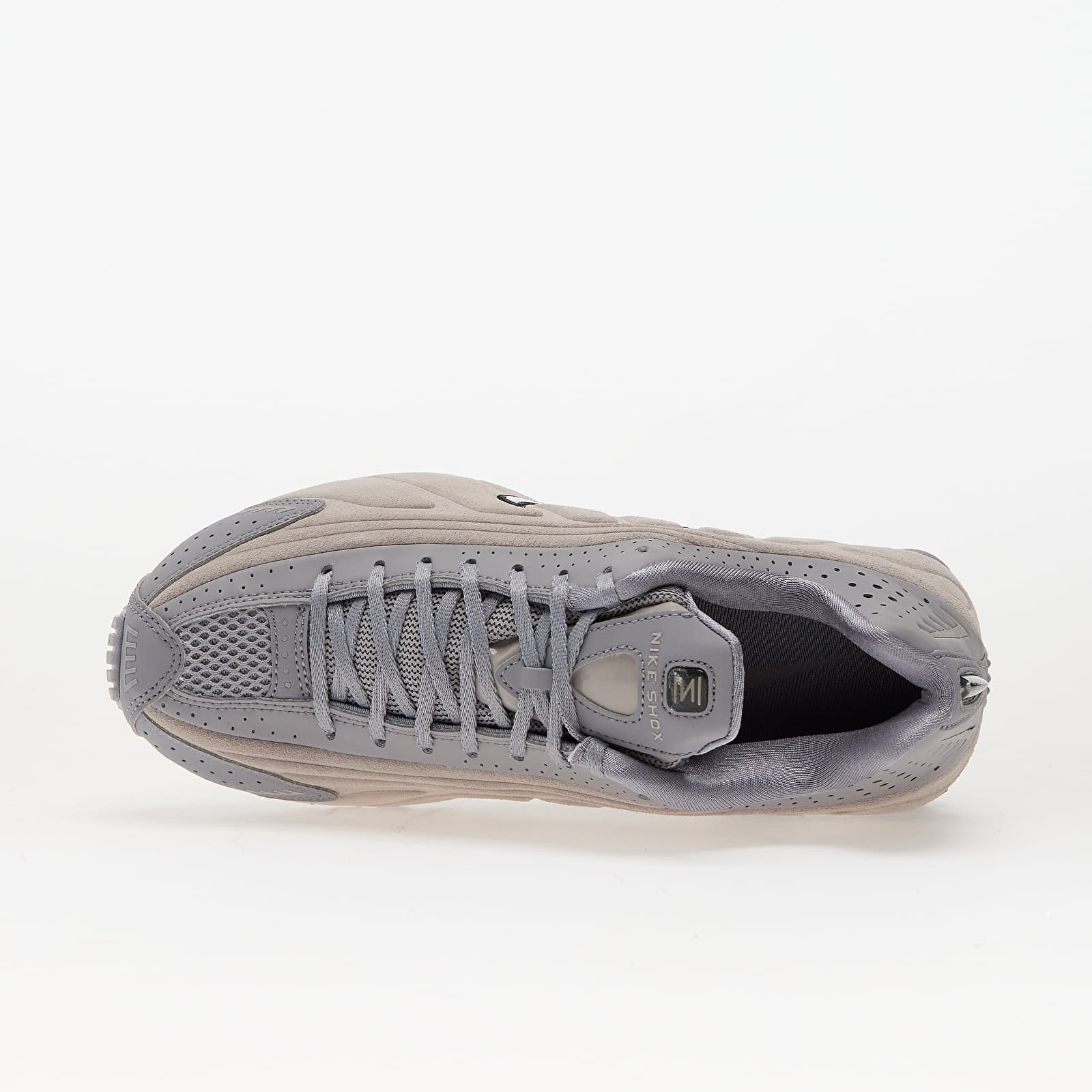 Skor för kvinnor Nike W Shox R4 Cement Grey/ Black-College Grey-Mtlc Silver