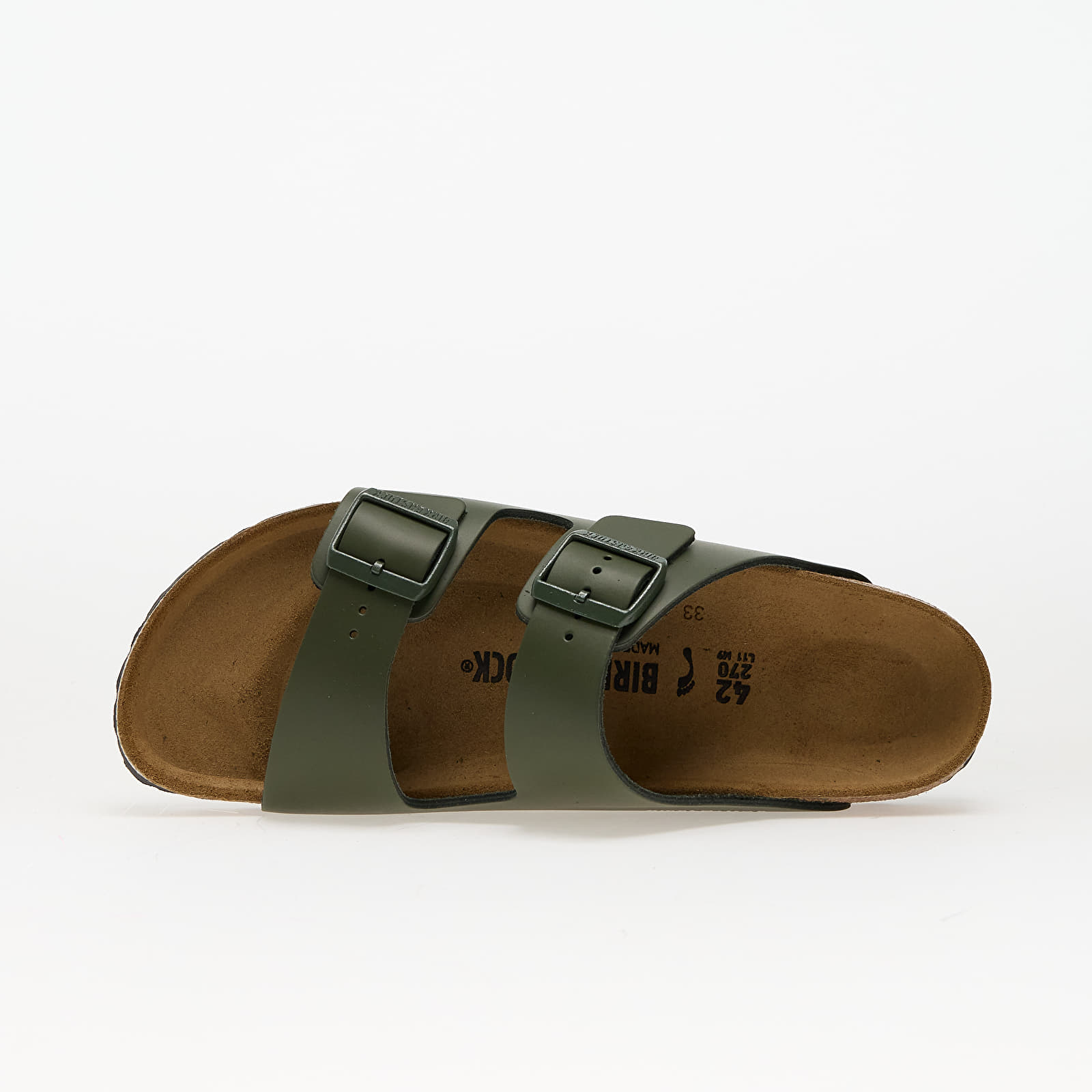 Vīriešu apavi Birkenstock Arizona Natural Leather Thyme