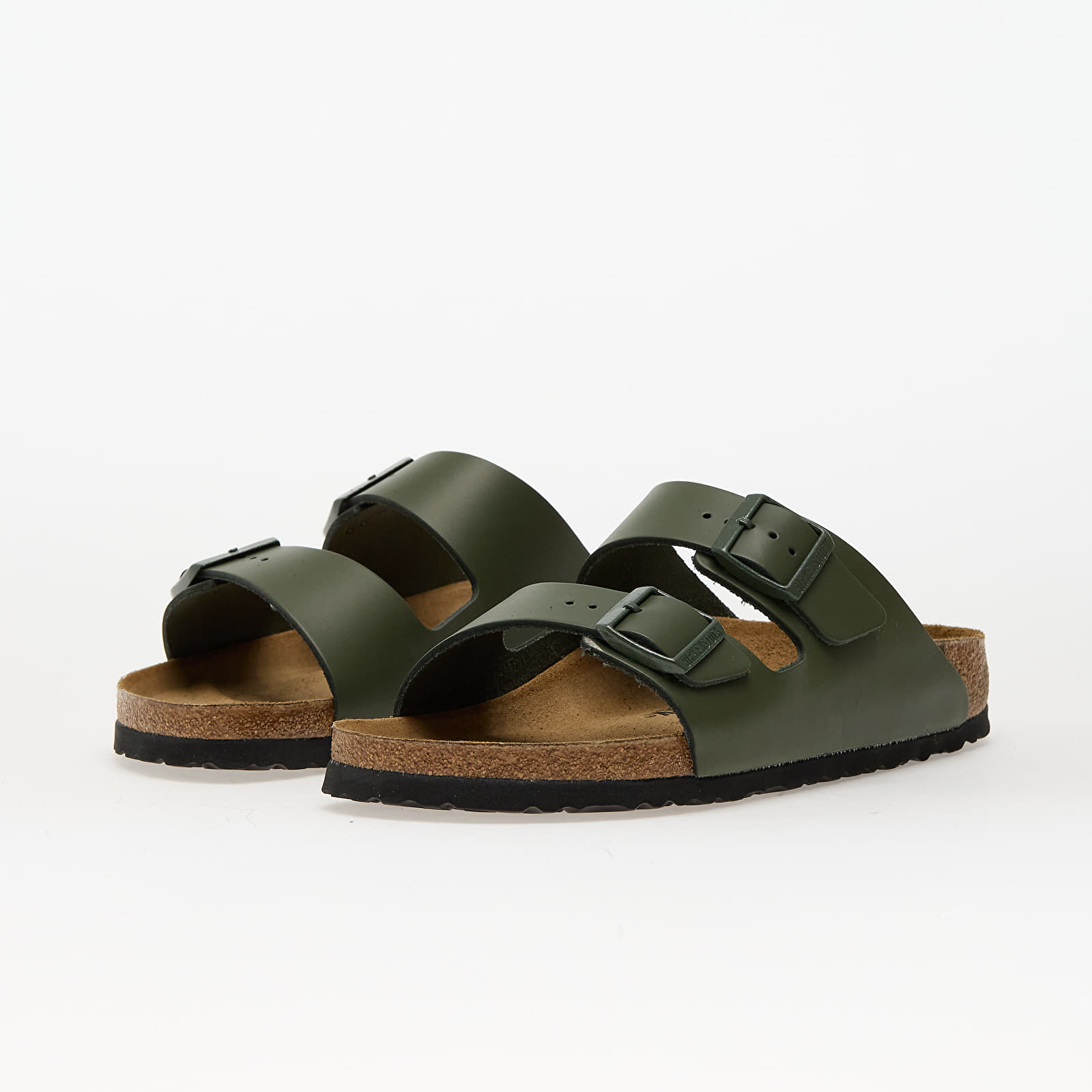 Vīriešu apavi Birkenstock Arizona Natural Leather Thyme