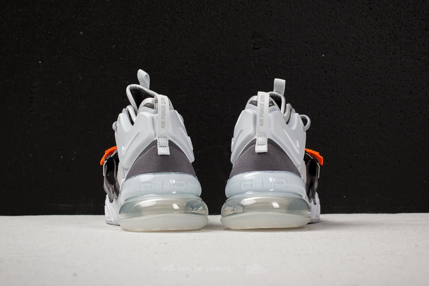 Moški čevlji Nike Air Force 270 Wolf Grey/ White-Dark Grey-Sail