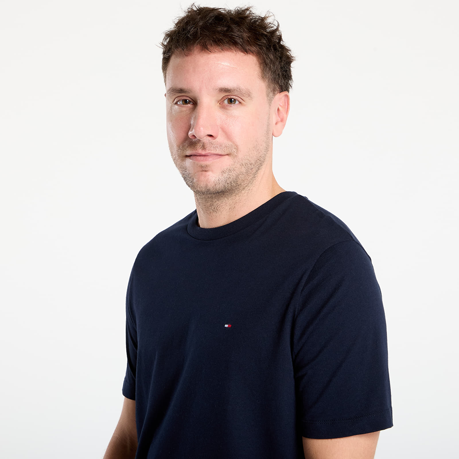 Männer T-Shirts Tommy Hilfiger Essential Reg Fit Solid Tee Navy