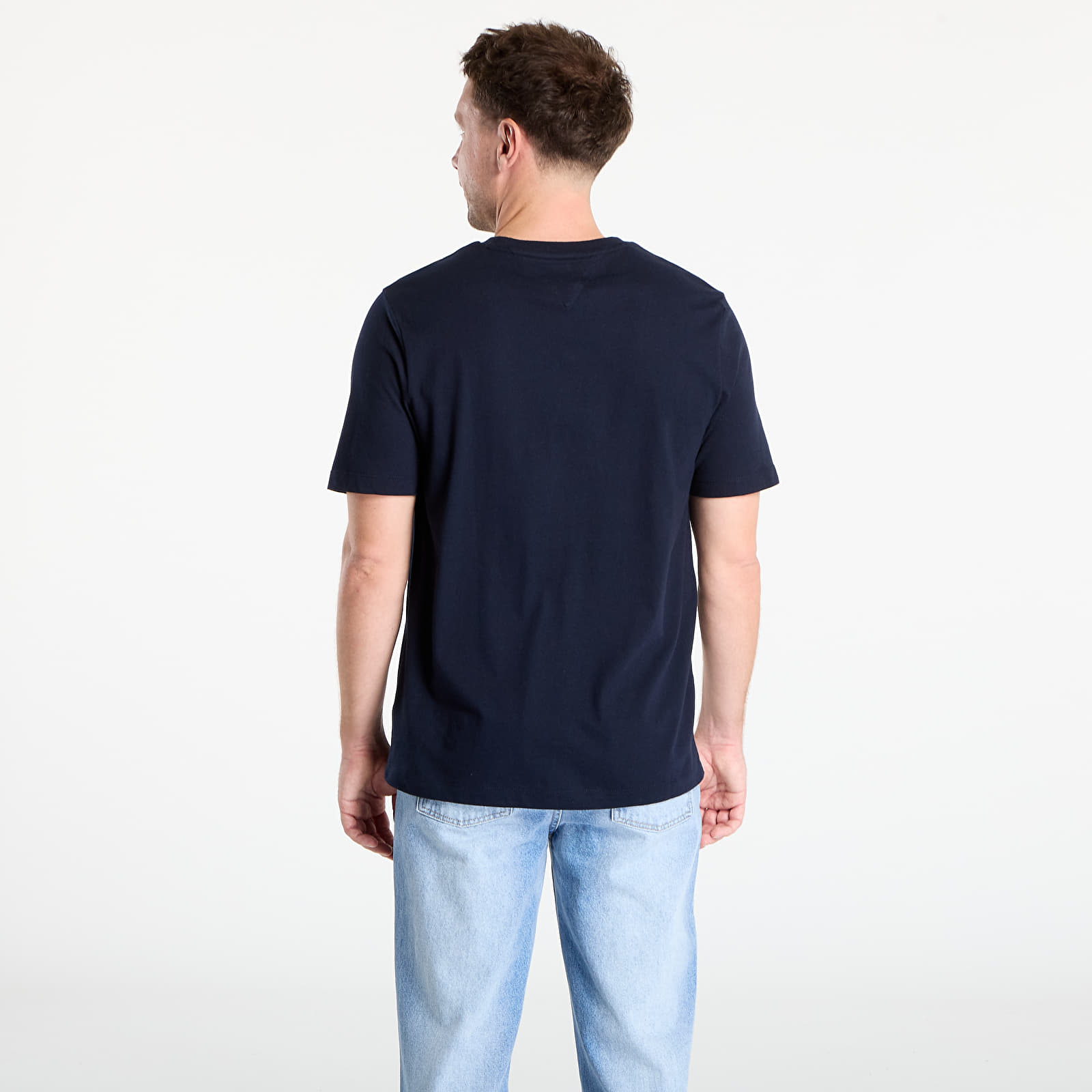 Männer T-Shirts Tommy Hilfiger Essential Reg Fit Solid Tee Navy