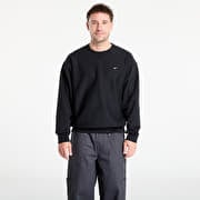 Nike Solo Swoosh Men's Fleece Crew Black/ White