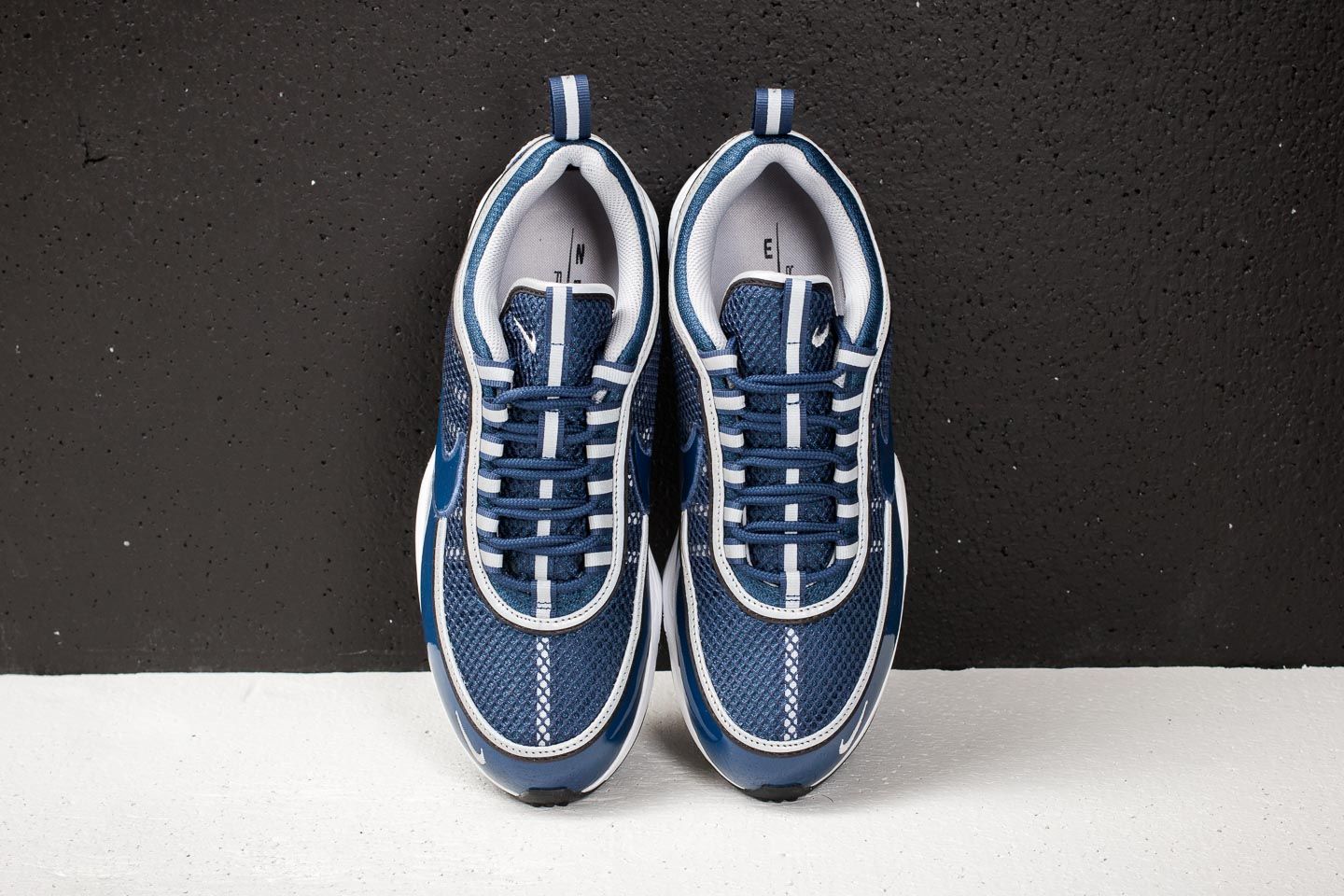 Men s shoes Nike Air Zoom Spiridon 16 Navy Wolf Grey White
