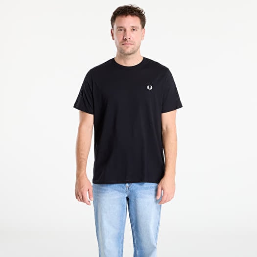 T-shirt FRED PERRY Crew Neck T-Shirt Black