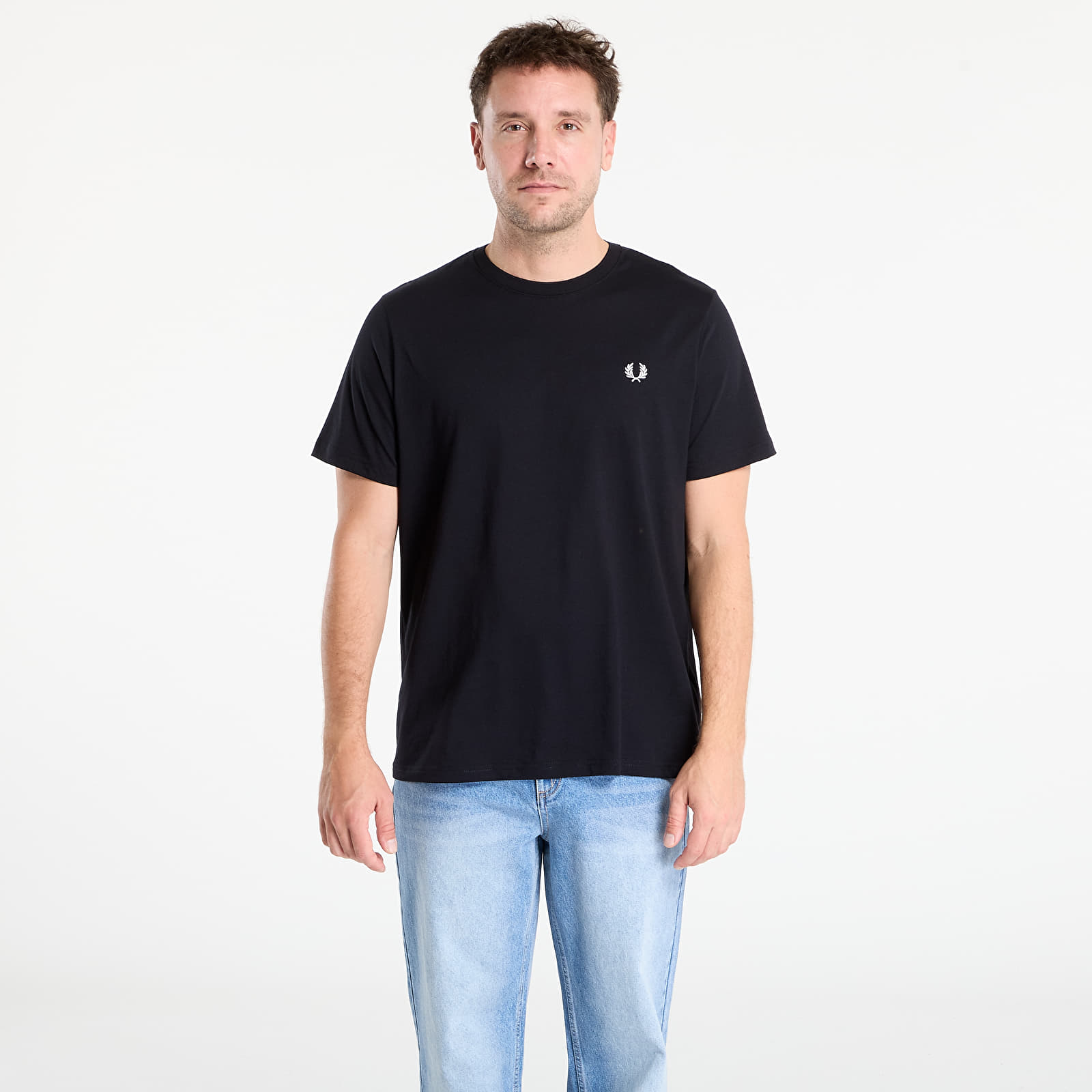 T-shirts FRED PERRY Crew Neck T-Shirt Black