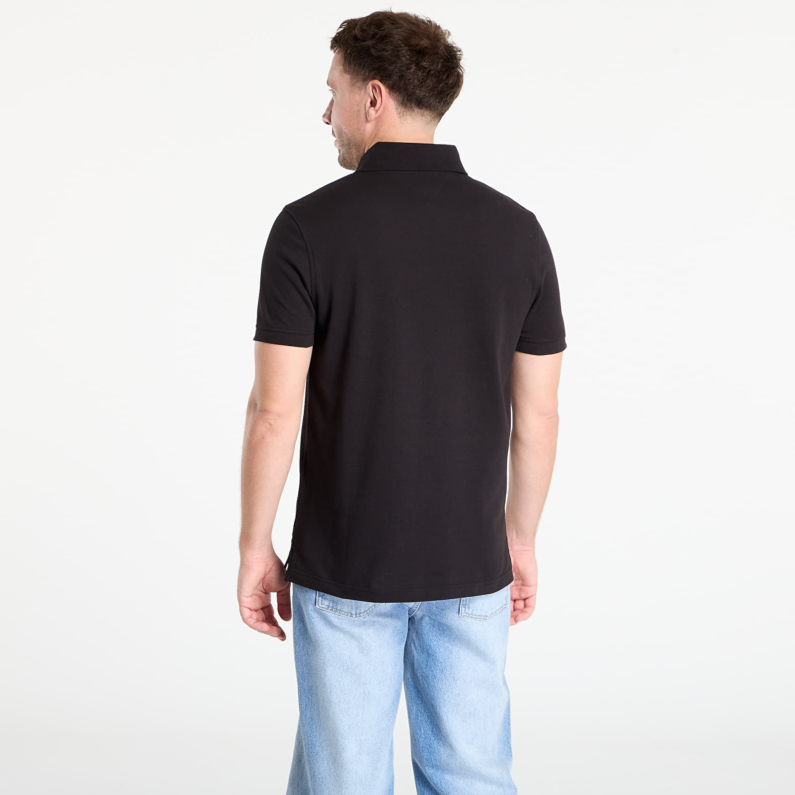 Мъжки тениски Tommy Hilfiger 1985 Regular Polo Black