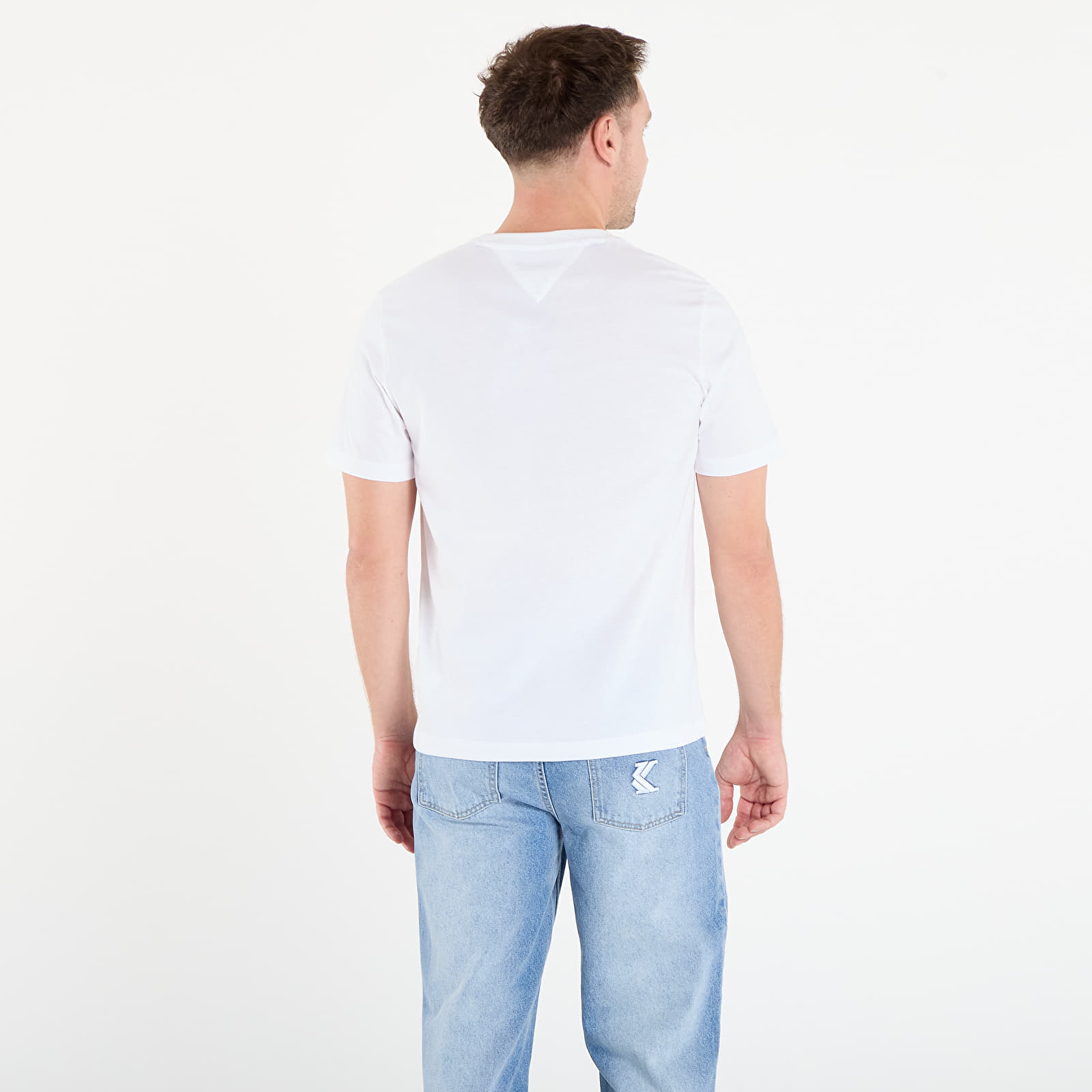 Männer T-Shirts Tommy Hilfiger Essential Reg Fit Solid Tee White