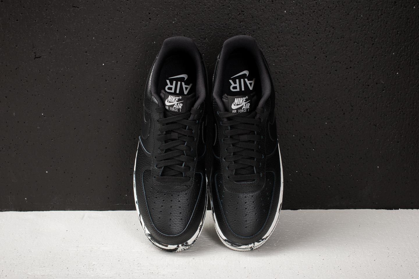 Men's shoes Nike Air Force 1 '07 LV8 Leather Black/ Black-Summit White