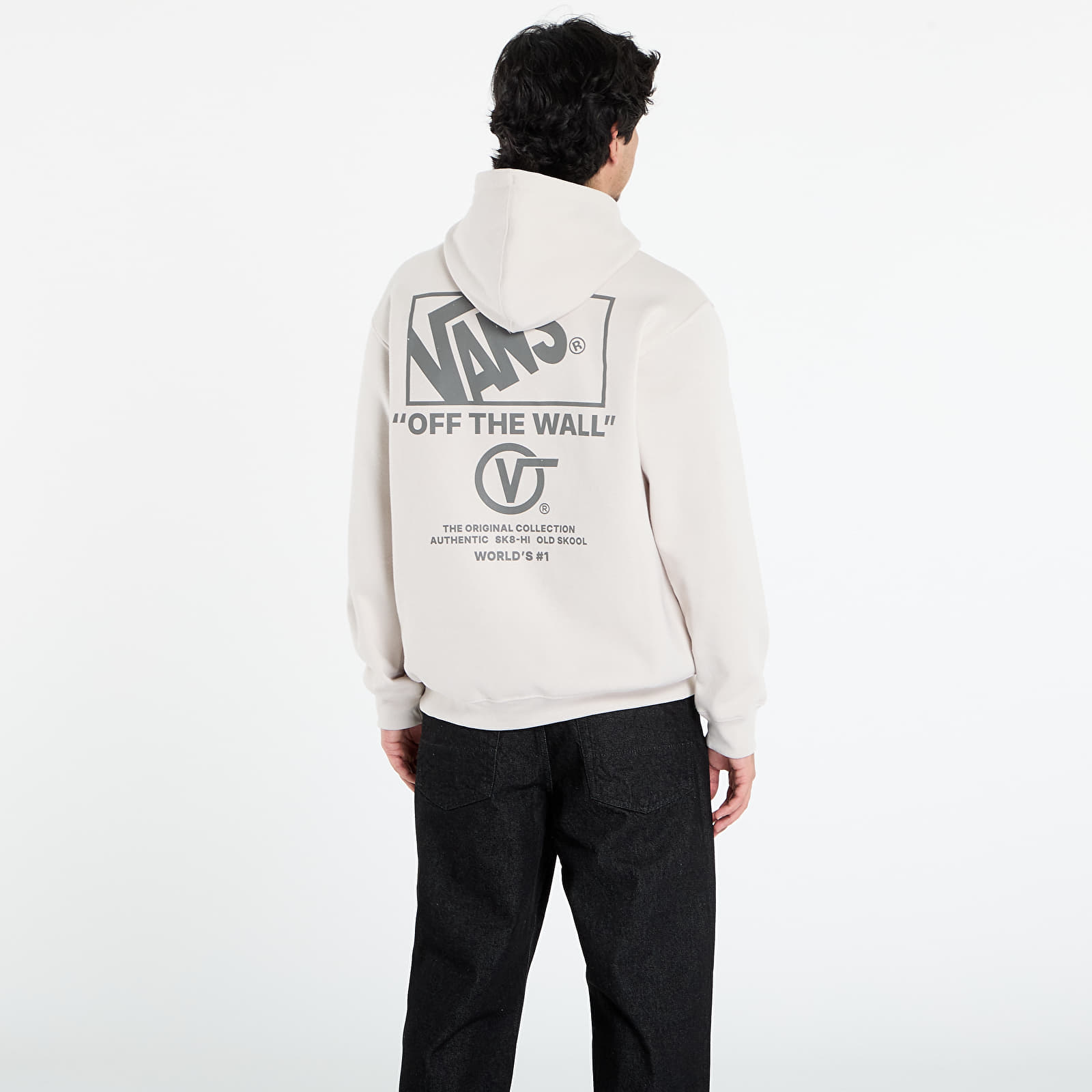 Mikiny Vans Stockpile Pullover Taupe Mist