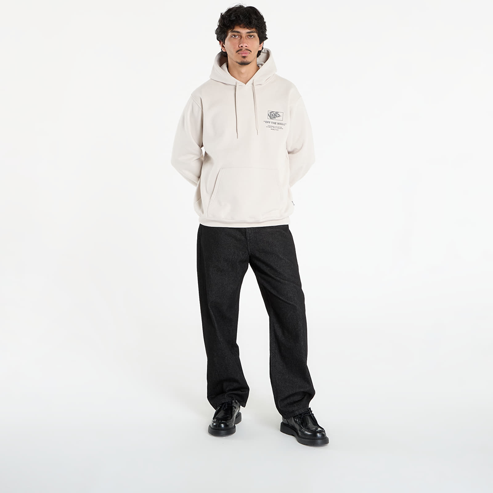 Mikiny Vans Stockpile Pullover Taupe Mist