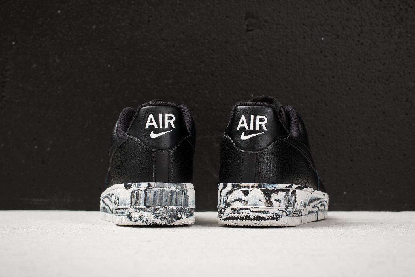 Men's shoes Nike Air Force 1 '07 LV8 Leather Black/ Black-Summit White