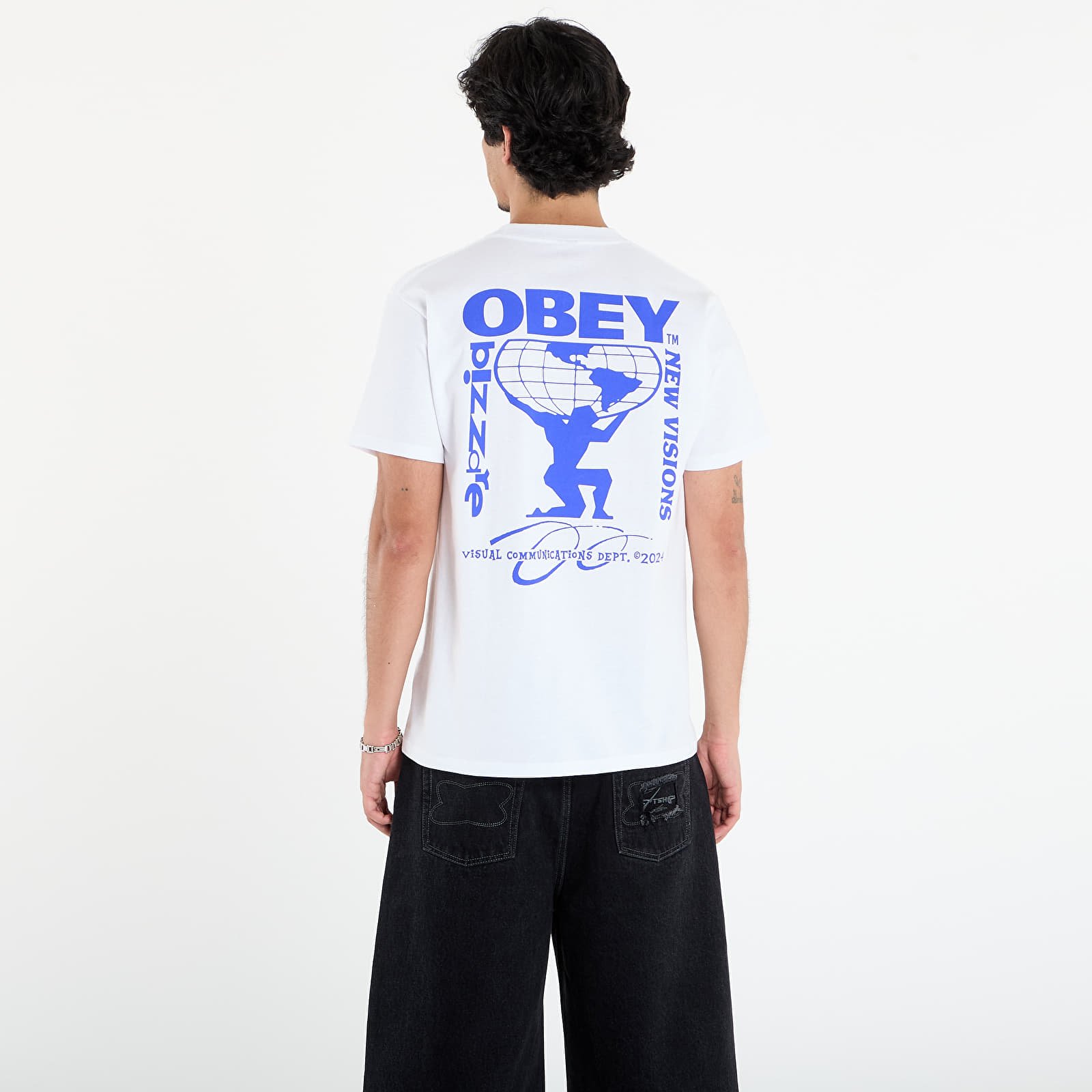 Koszulki OBEY Bizzare New Vision T-Shirt White