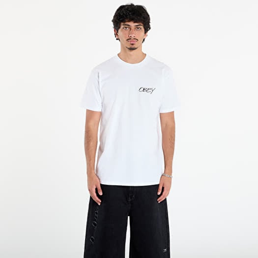 OBEY Poppies T-Shirt White