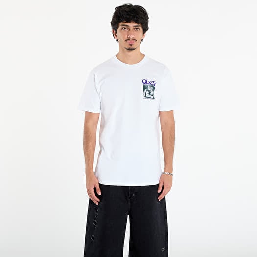 OBEY Stop Worry Now T-Shirt White