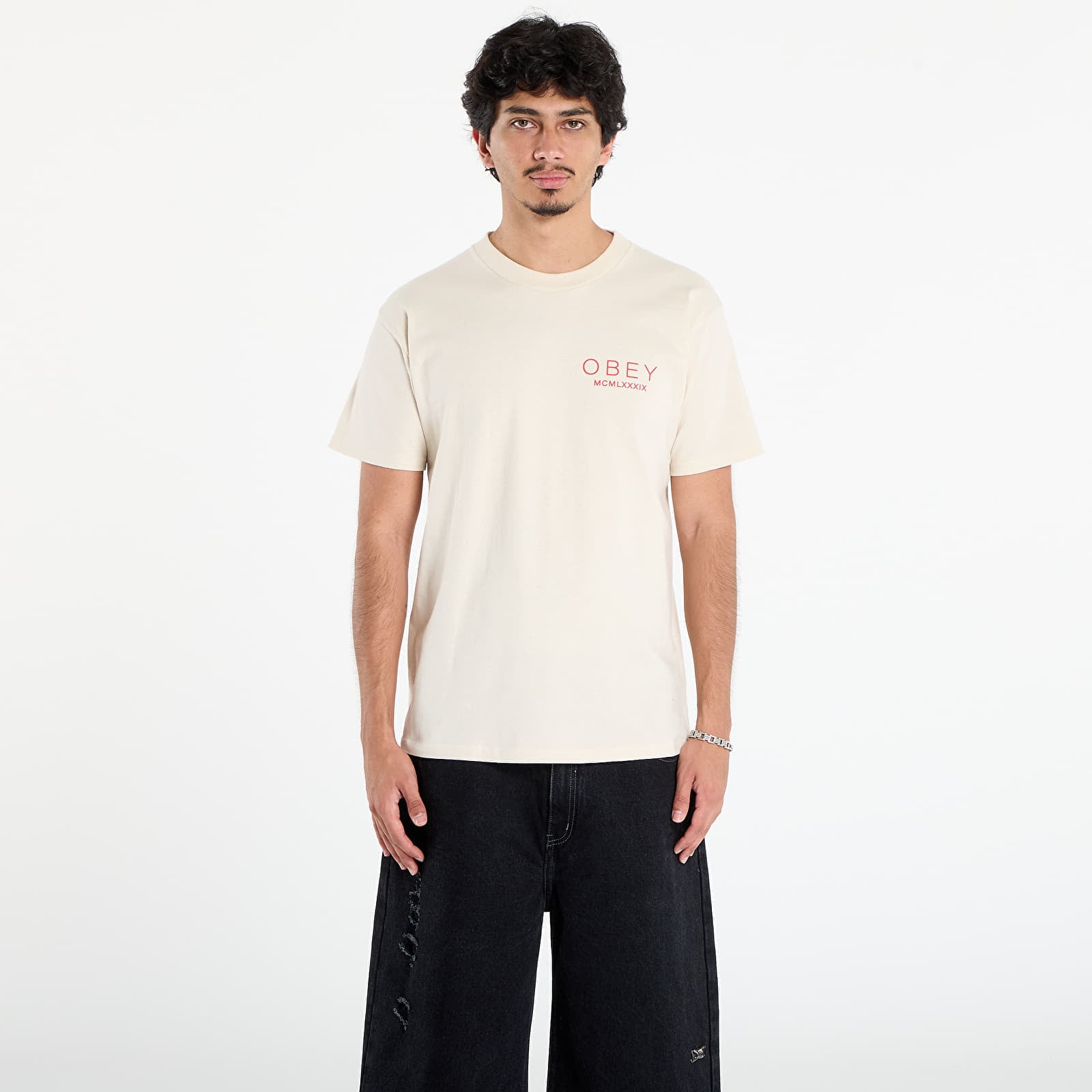 Tricou OBEY Bella Maximus T-Shirt Cream S