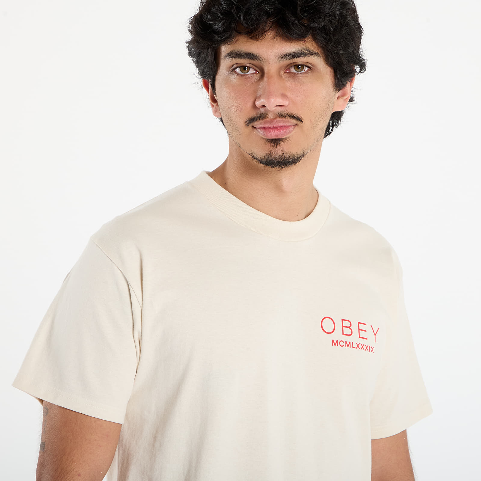 Μπλούζες OBEY Bella Maximus T-Shirt Cream